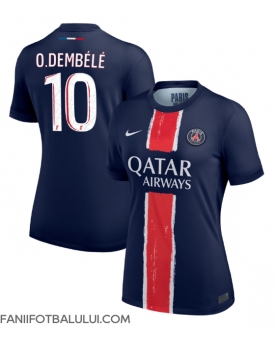 Paris Saint-Germain Ousmane Dembele #10 Tricou Fotbal Replică 2024-25 Femei Acasa